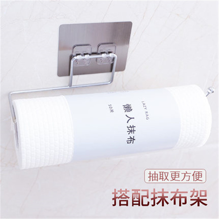 Disposable Kitchen Rag Roll Oil-Free Rag Disposable Dishcloth Lazy Rag Non-Woven Fabric Factory Direct Sales