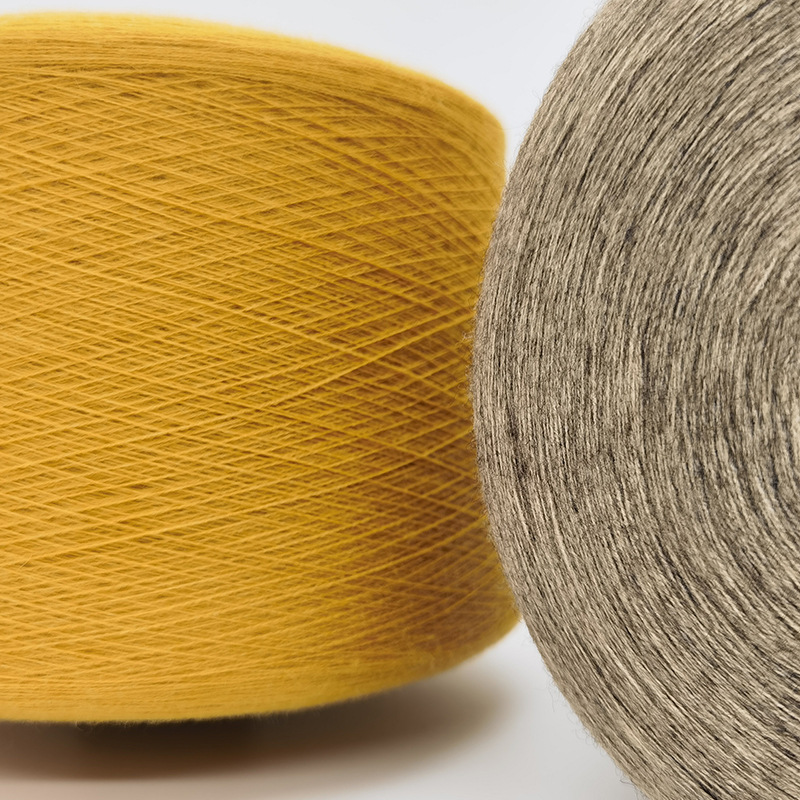 厂家现货安哥拉纤绒纱 抗起球纤绒纱免费拿样 28/2s亲肤透气纱线