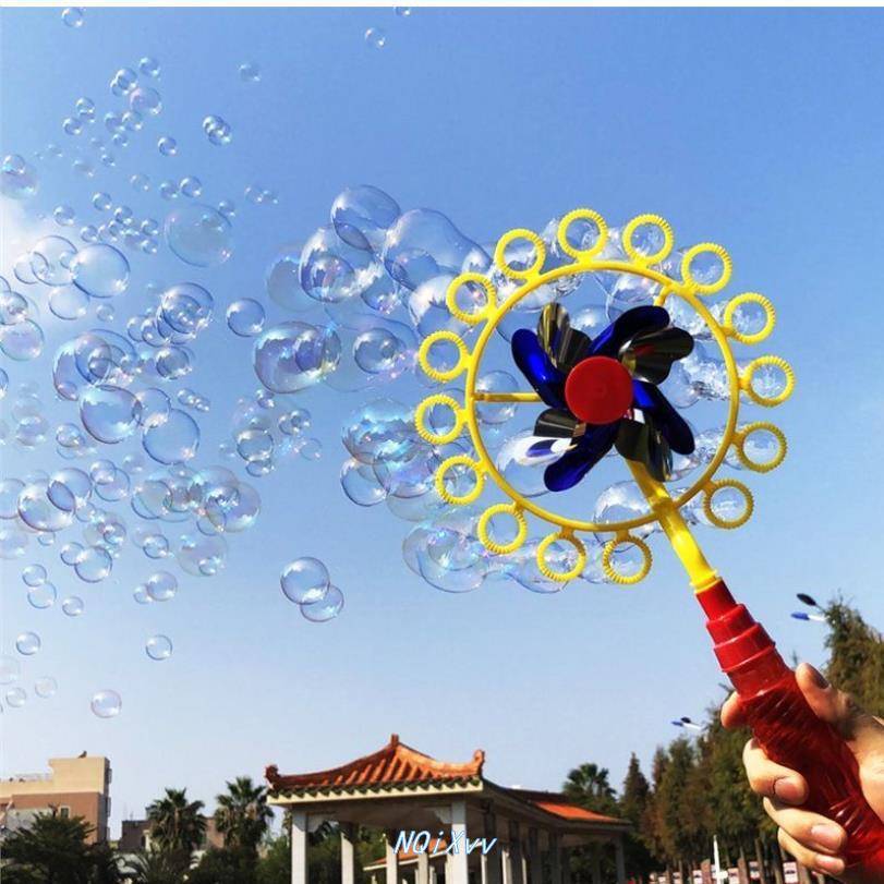 风车泡泡机少女心网红仙女棒女孩儿童玩具吹泡泡水补充液抖音同款