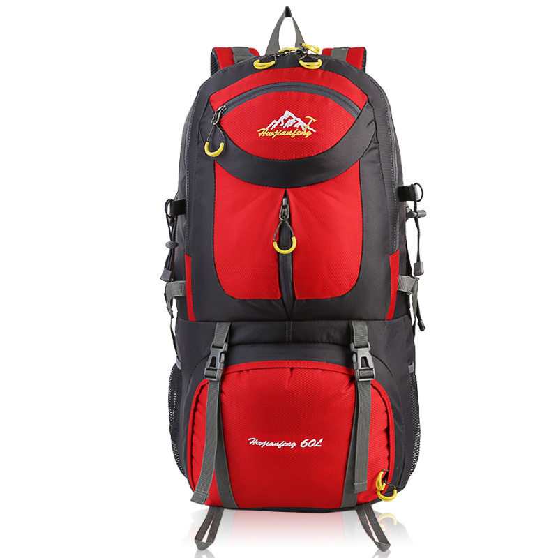 Cross-Border New Arrival Hiking Backpack 60L Large Capacity Outdoor Travel Men's Backpack Camping Luggage Backpack Wholesale