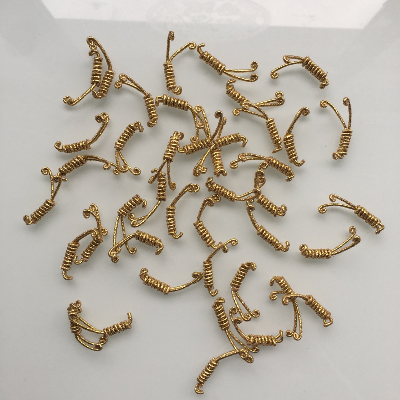 蝴蝶卷针身体质量如图diy手工发饰材料配件