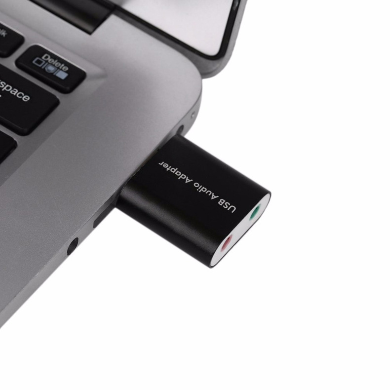 1usb声卡 电脑迷你usb外置声卡 台式机笔记本通用免驱