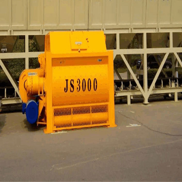 js3000强制式搅拌机 3方搅拌机 混凝土双轴搅拌机 建筑工程搅拌机