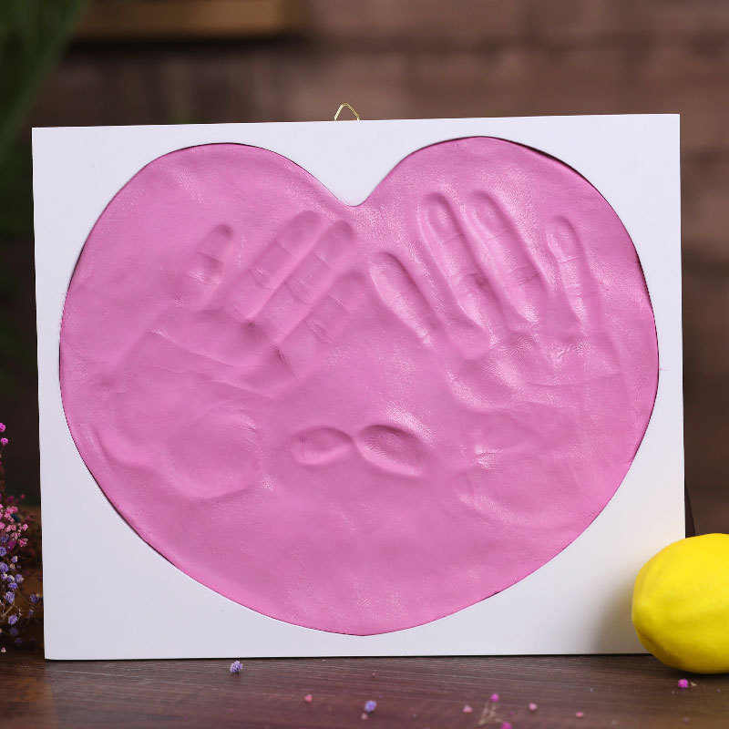 馨悦之源新款 手足手印泥相框 宝宝手脚印婴儿手足印礼物生产批发