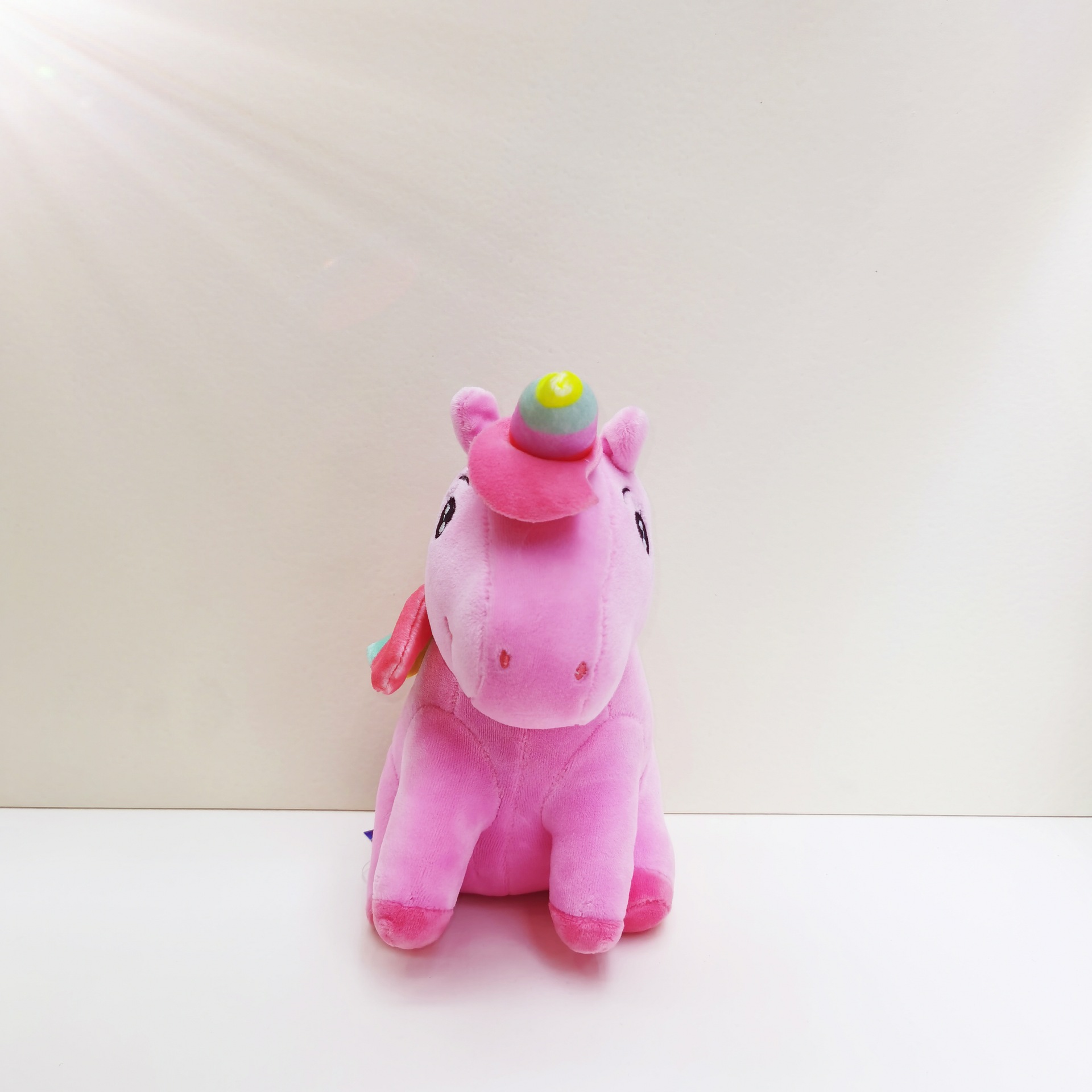 卡通动漫彩虹独角兽小马公仔宝宝毛绒玩具玩偶布娃娃儿童生日礼物