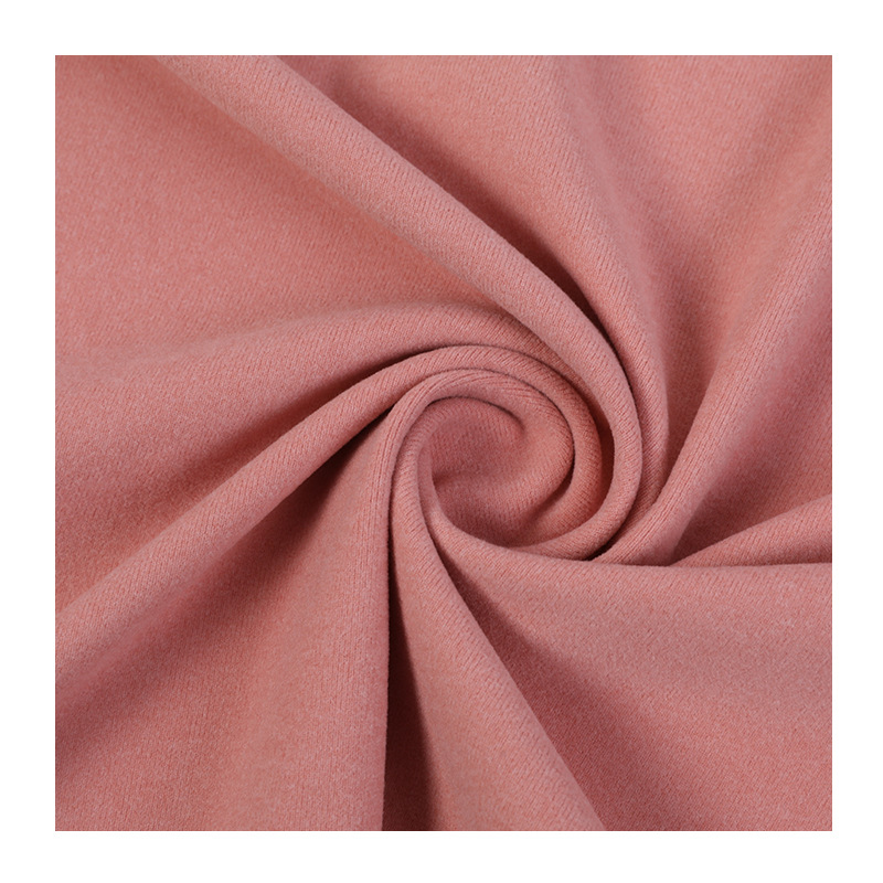 Double-Sided Dralon Elastic Fabric Polyester Dralon Composite Backing Fabric Autumn and Winter Thermal Underwear Home Wear Fabric