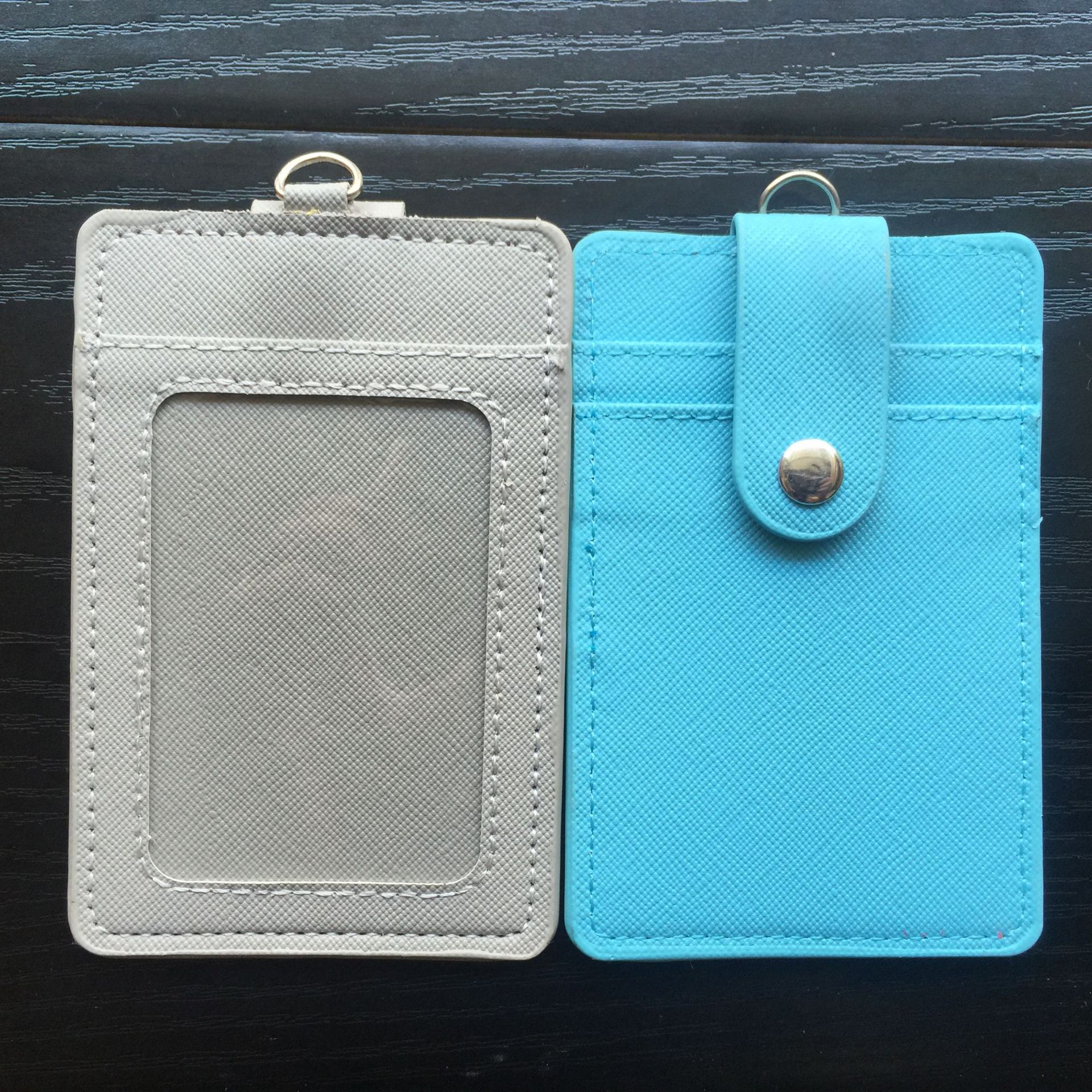 皮质工作证卡套胸牌胸卡学生校牌饭卡工牌门禁公交卡套工作牌套