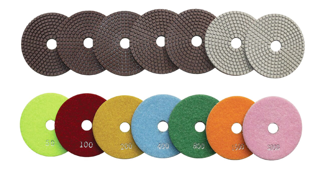 石材水磨片 金刚石树脂软磨片抛光片打磨片 花岗岩大理石材湿磨片
