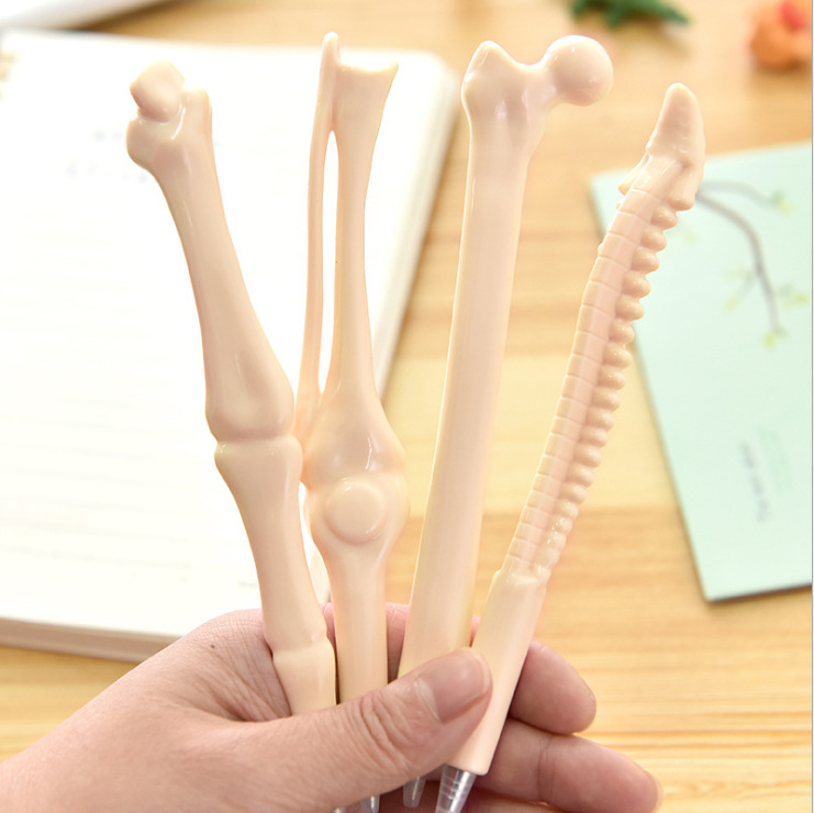 Creative Bone Ballpoint Pen Student Eccentric Personality Bone Ballpoint Pen Student Special Prize Creative Signature Pen