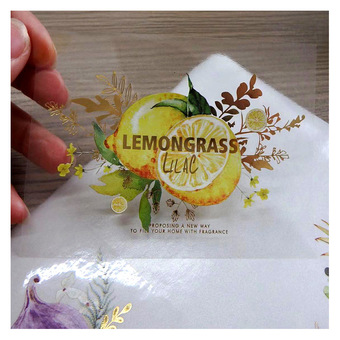 卷筒不干胶印刷标签饮料食品酒标pvc冷烫亮印不干胶印刷 厂家定制