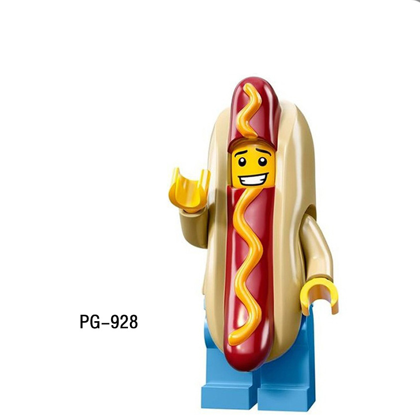 品高pg928抽抽乐系列香肠人单款儿童益智拼装积木玩具速卖通袋装