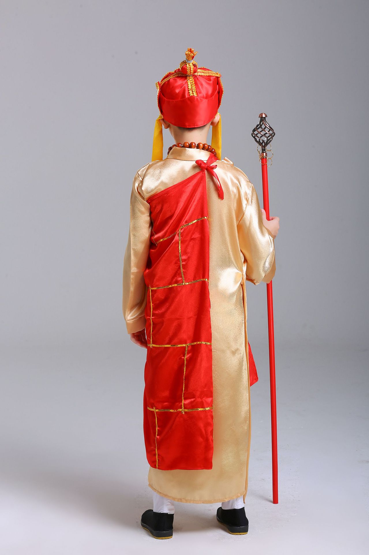 猪八戒表演服装儿童八戒演出服装钉耙兵器全套猪八戒服装道具全套