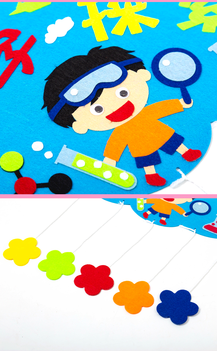 幼儿园美工区阅读区立体不织布环创区角规则标识牌进区规则环境