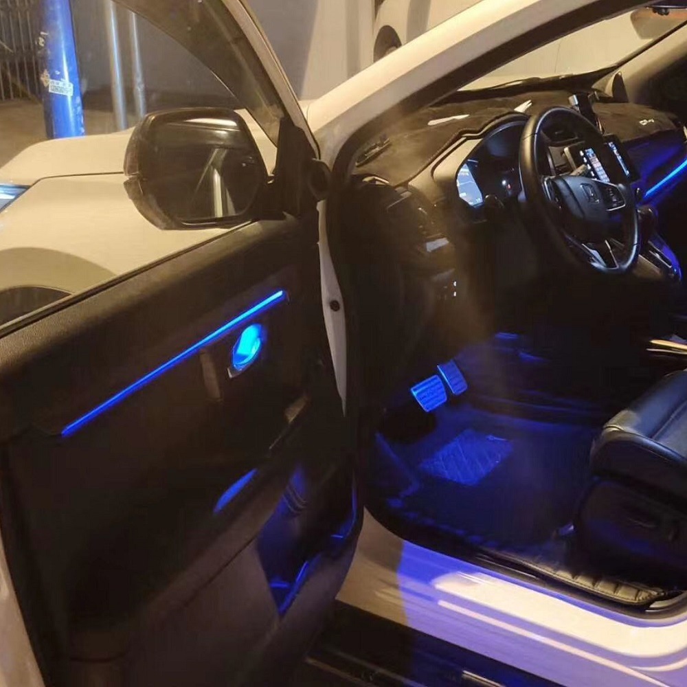 crv皓影64色氛围灯适用于17至20年crv皓影七彩氛围灯穿线款