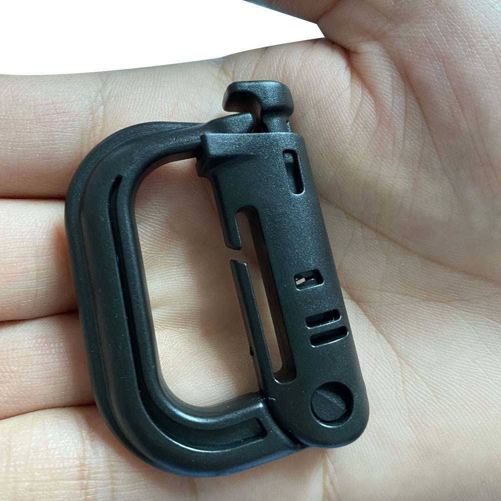 战术背包扣d形快挂军迷用品登山包快挂安全扣塑料扣