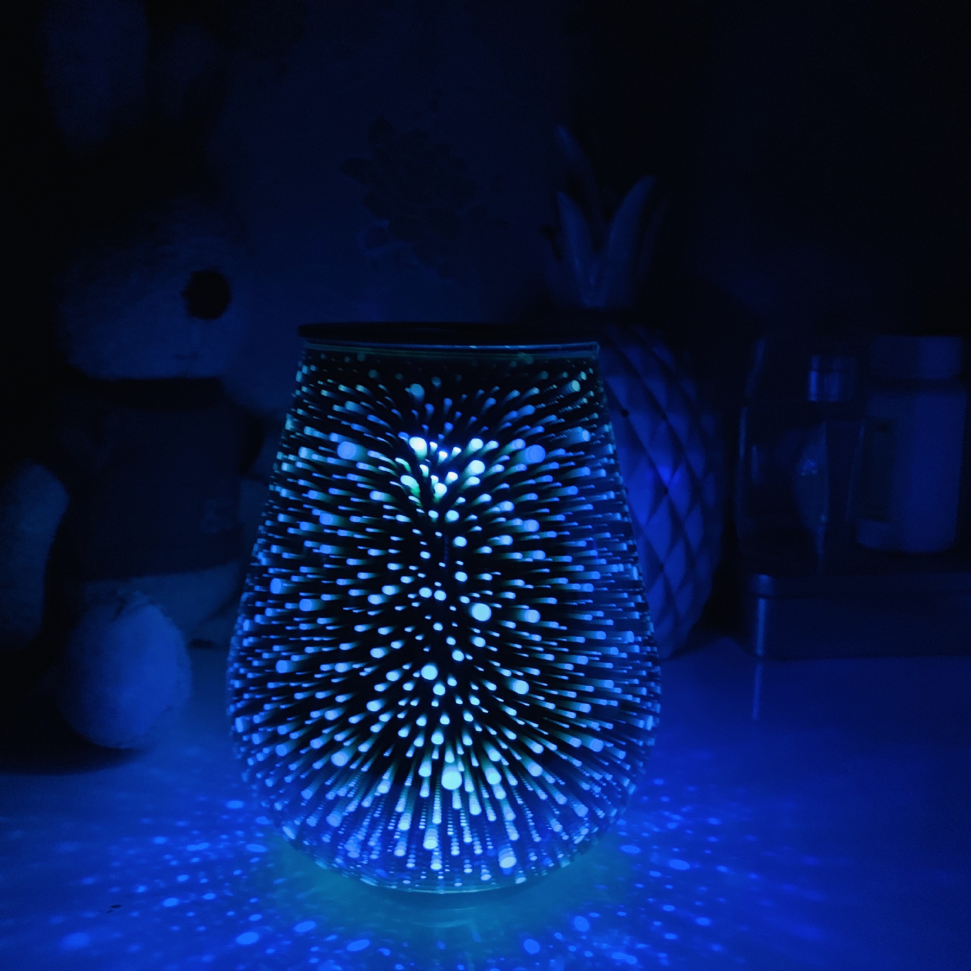 太阳能光控led灯 3d玻璃罩灯 星空灯 太阳能装饰灯 阳光罐投影灯