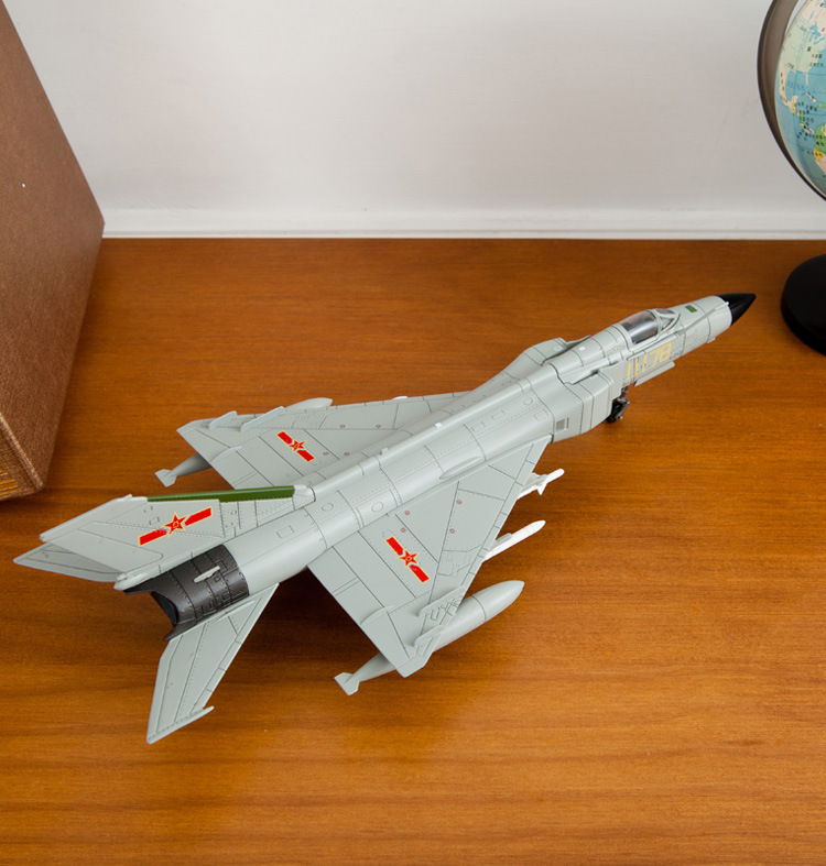 1:72 歼8 静态模型合金成品战斗机仿真飞机模型办公室摆件礼品