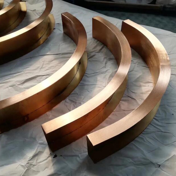 不锈钢拉弯装饰条 拉丝玫瑰金u型条拉弯装饰条 弧型装饰条