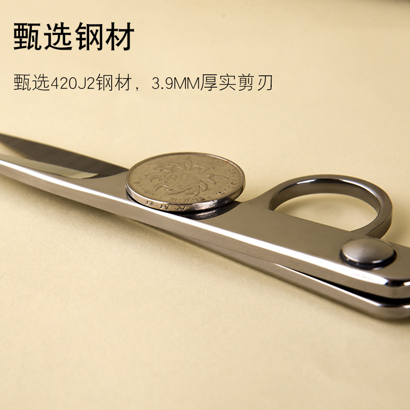 Stainless Steel Dressmaker's Shears Thread Scissors Scissors Small Scissors Portable Fishing Scissors Small Size Loose Thread Cutting Scissors