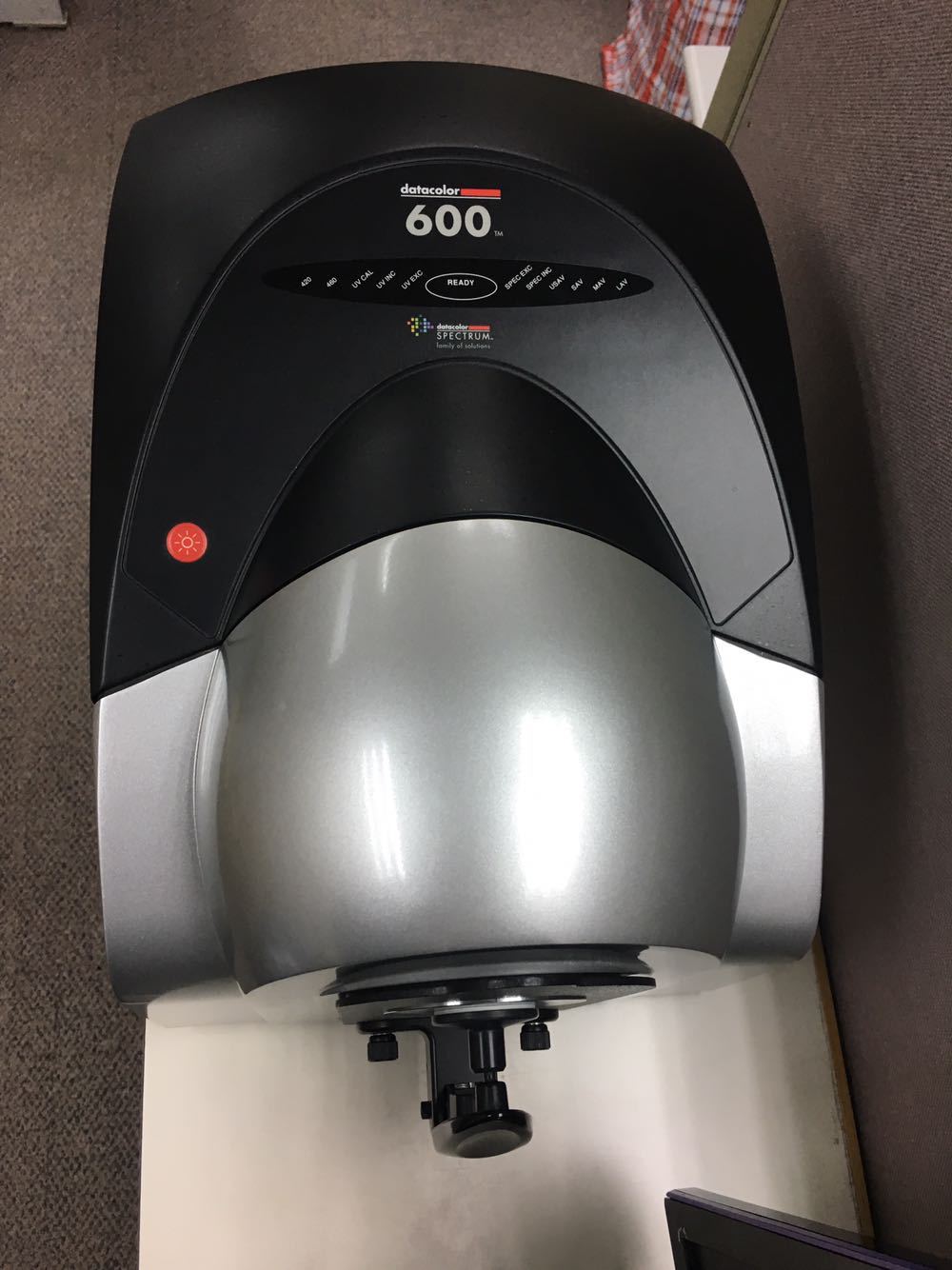 二手德塔datacolor600纺织印染精密电脑自动测色对色配色仪系统