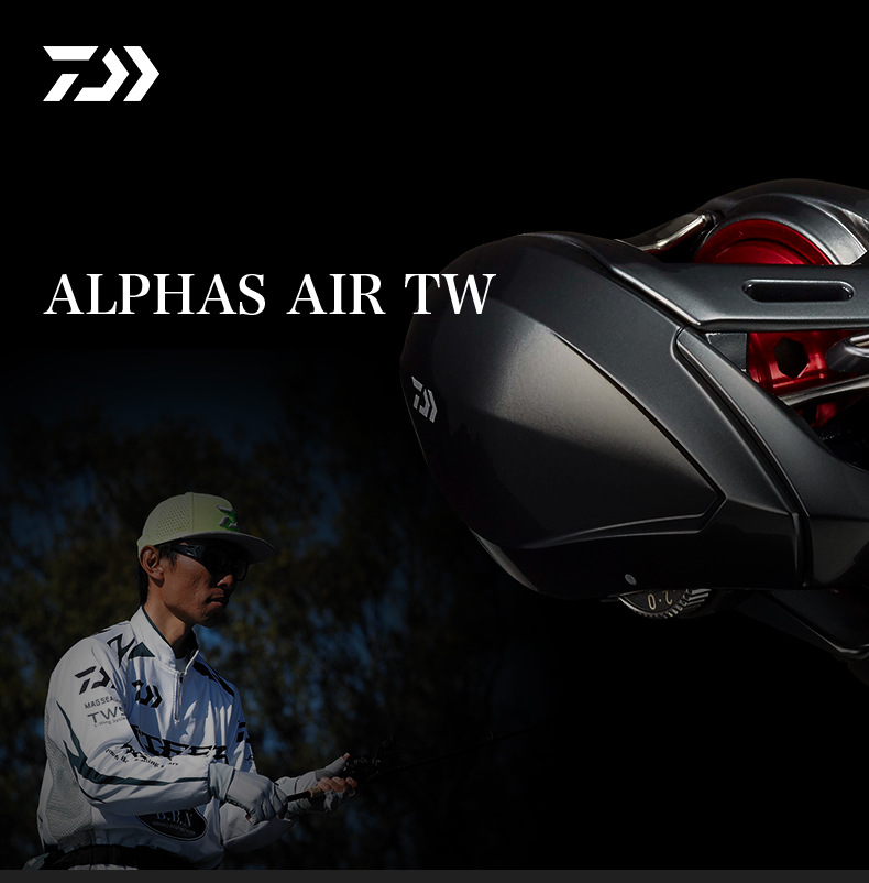 daiwa达亿瓦 20新款 阿尔法alphas air tw微物轮水滴轮淡海水渔轮