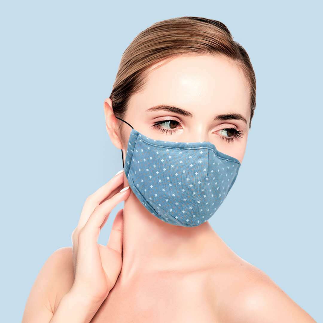 5防雾霾口罩 纯棉活性炭过滤口罩