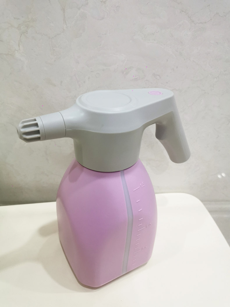园艺电动喷壶手持家用浇花器花洒喷头浇水消毒水喷洒充电喷雾器
