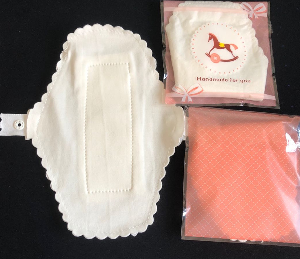 18cm洗涤月经布透气卫生巾棉布带防水层内裤衬里孕产妇巾