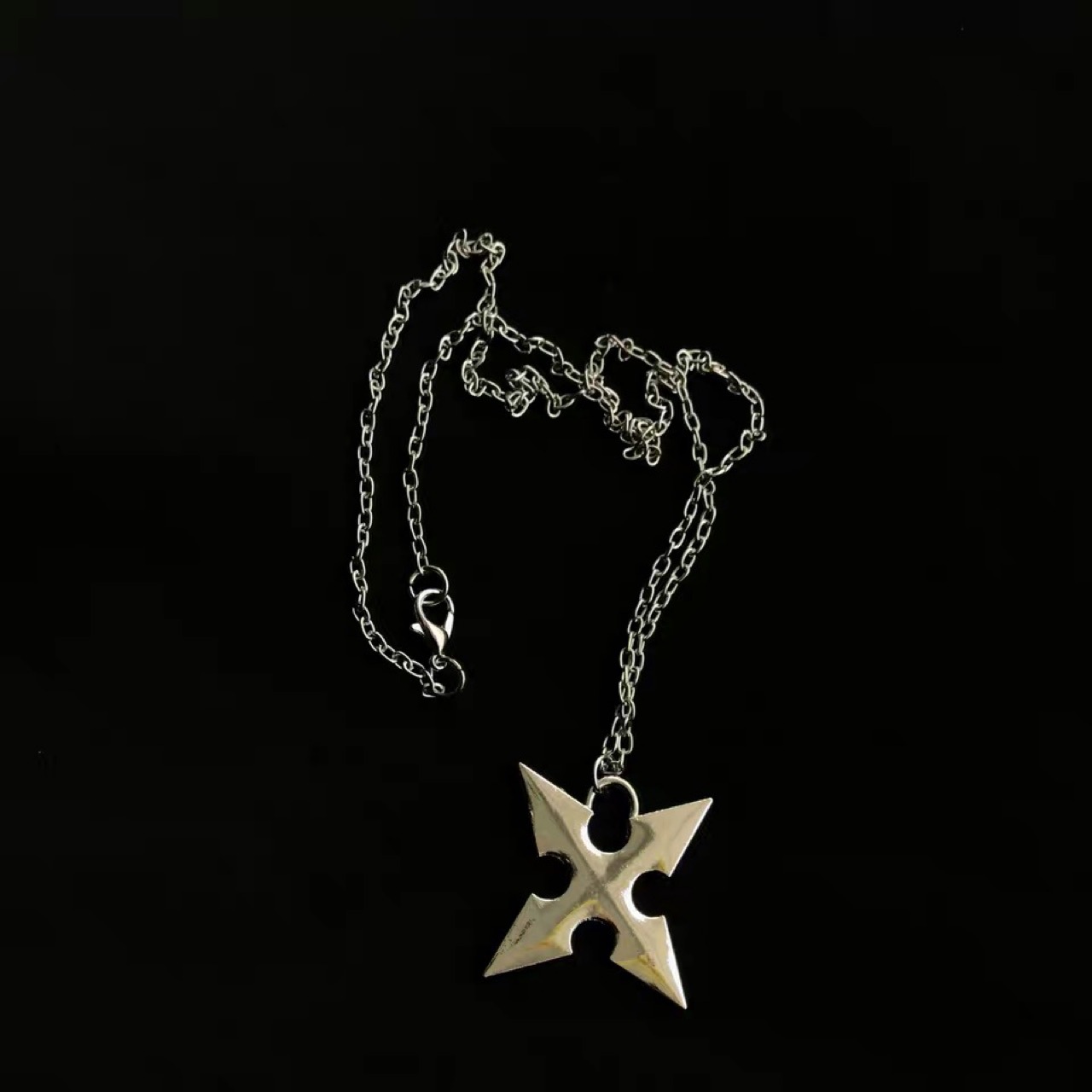 忍者飞镖项链 回旋镖 机能 小众设计感 个性ins暗黑风朋克潮酷帅