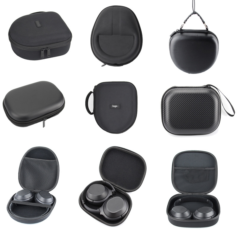 3c数码配件头戴式大头蓝牙耳机收纳盒便捷收纳包加硬材质eva盒