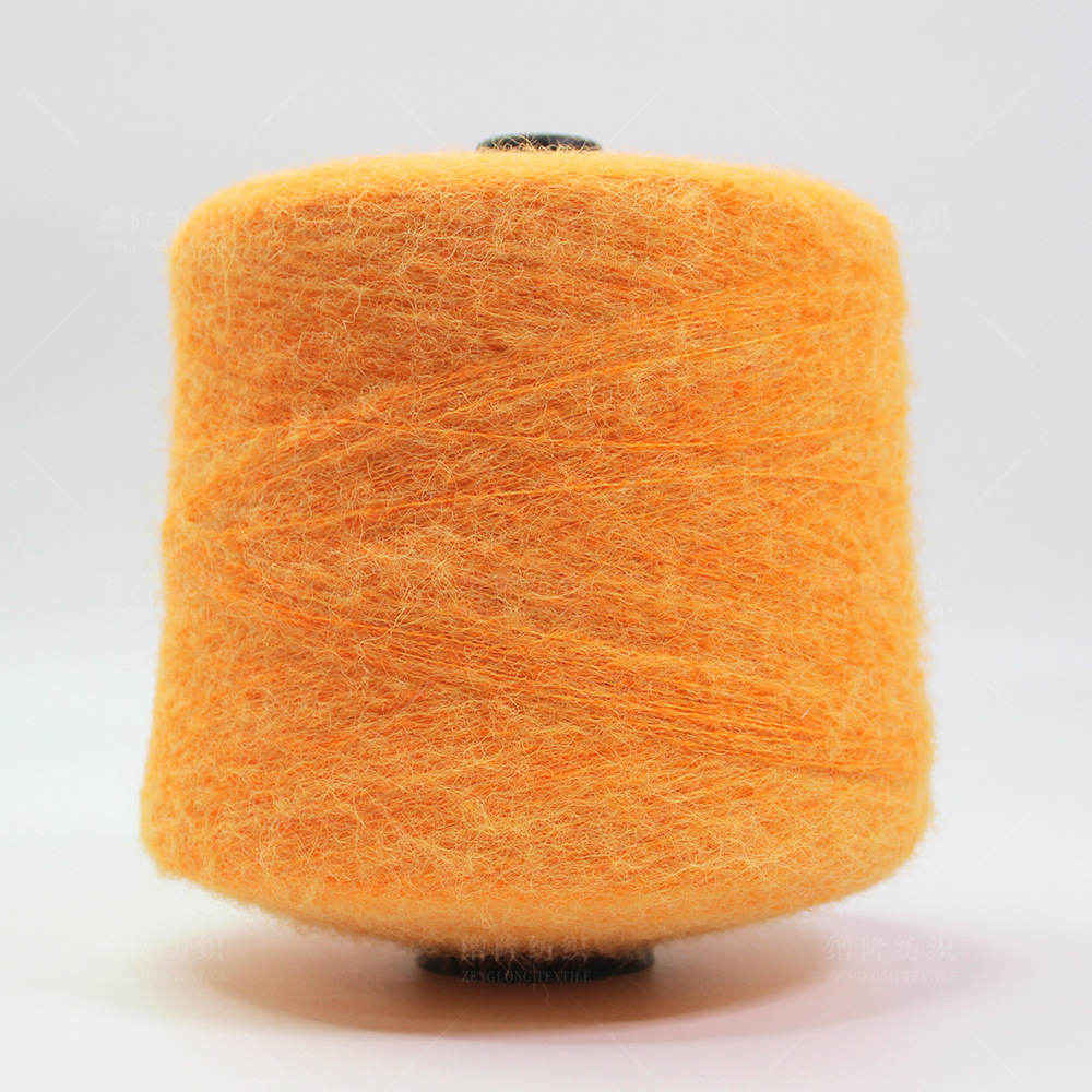 11支高比例弹力骆驼毛20%羊毛18%腈纶60%尼龙2%氨纶高配驼绒纱线