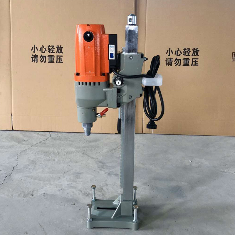 小型墙面取芯机 混凝土开孔水钻机 路面台式金刚石钻孔机厂家