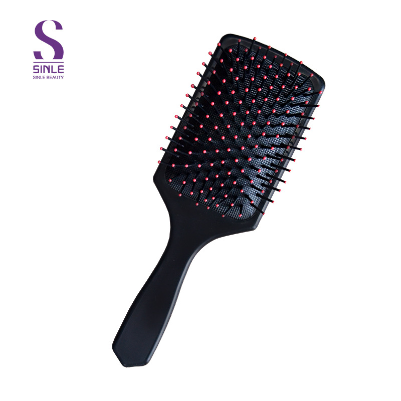 Black Red Dot Large Board Air Cushion Comb Female Shape Airbag Comb Shunfa Hairdressing Comb Head Scalp Massage Comb Wholesale