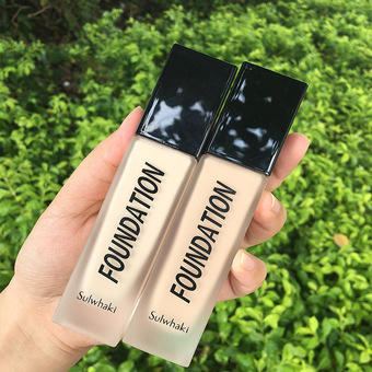 俏美人雪花姬轻薄遮瑕粉底液隔离bb霜修容清爽控油保湿防水