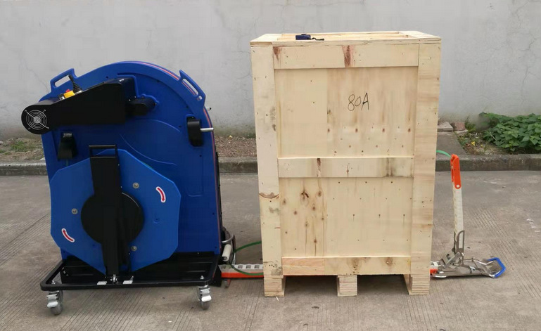 自动穿带机免人工穿带配打包机一体式操作完成捆包作业