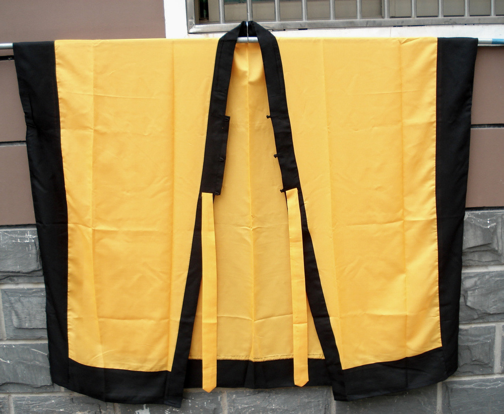 道教服装长褂短 庄子混元巾双龙法衣八卦 忏衣 小袖宵台素面经衣