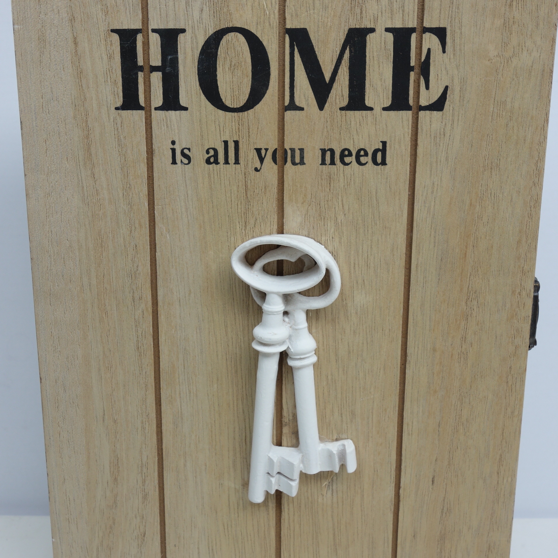Amazon Hot Creative European and American Key Storage Keys' Box Wooden Hook Keys' Box Entrance Hanging Ornament Box