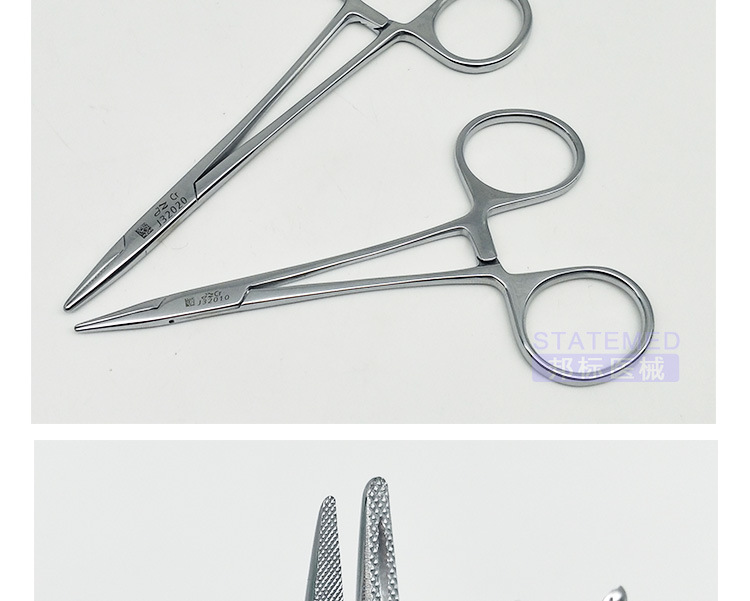 上海金钟持针钳 14|16cm双眼皮美容整形持针器