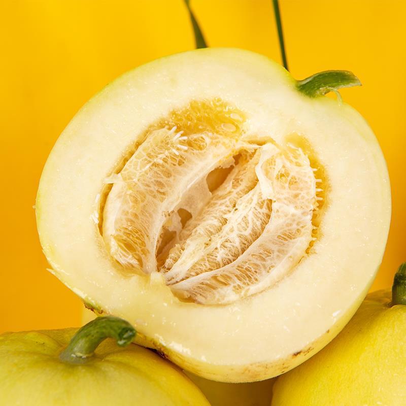 小蜜蜂甜瓜 星甜20 香甜多汁 4.5斤 京东快递 西六可发