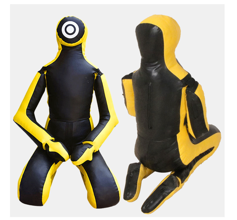 锁技绞技巴西ufc柔术柔道陪练软假人 mma综合散打训练教学皮人偶