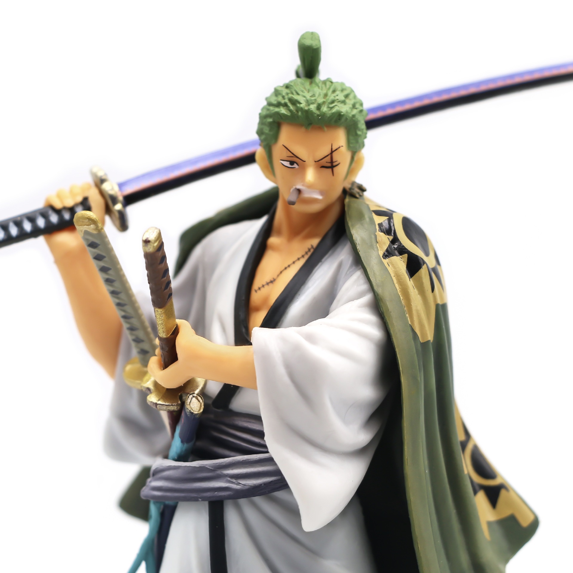 dxf 海贼王 伟大航道的男人 和之国 和服索隆 路飞 手办模型