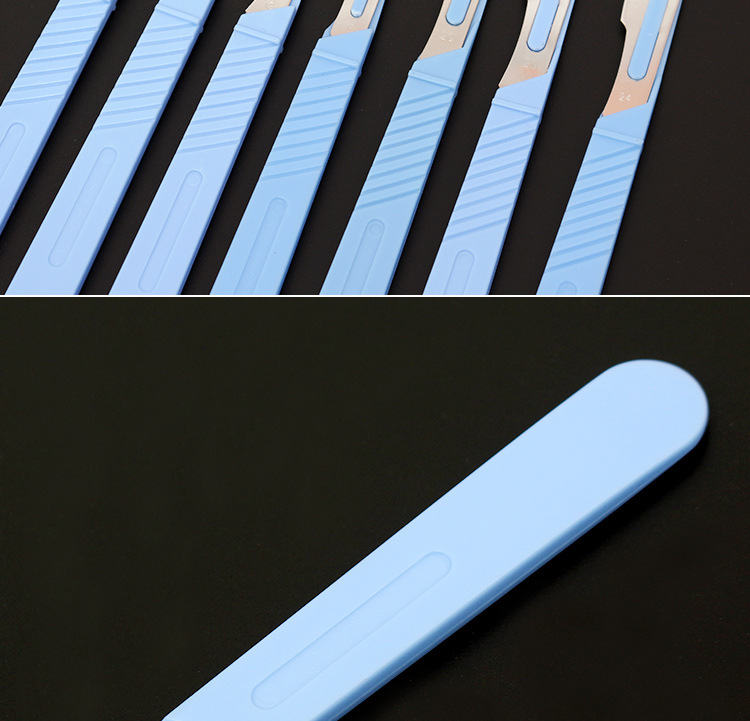 一次性使用塑柄手术刀碳钢刀片手术带柄刀片外科手术刀11 12号15