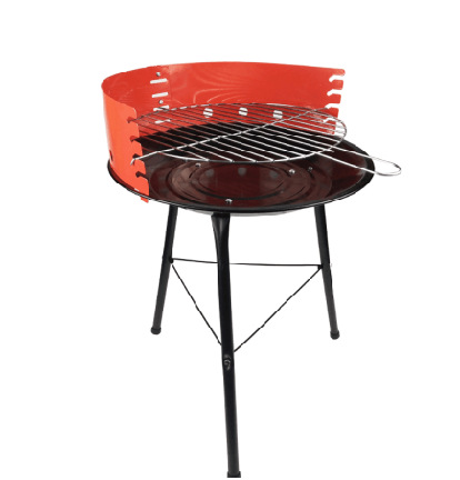 欧洲品质便携式简易安装油桶炉bbq庭院大方形烧烤炉取暖炉烧烤厂