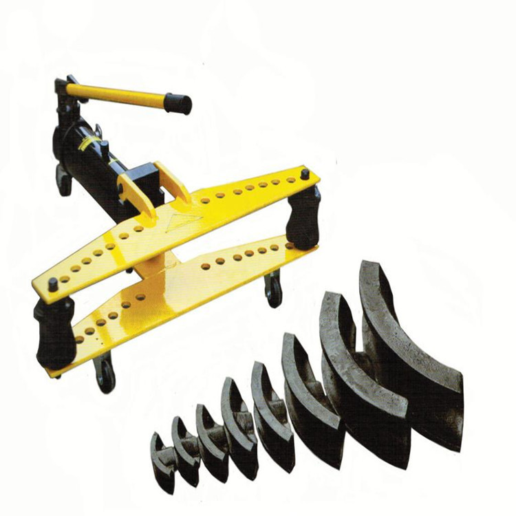 圆管弯直角电动手动液压弯管机 小型飞机式管子顶弯机永兴