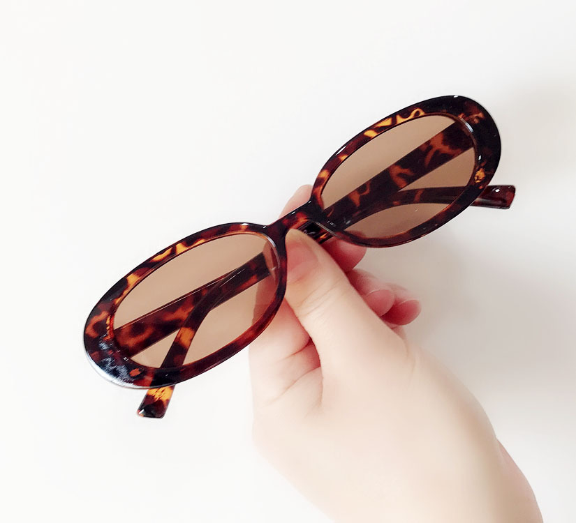 黑色系欧美夸张蹦迪土酷个性小众情侣墨镜镶钻大牌走秀眼镜太阳镜