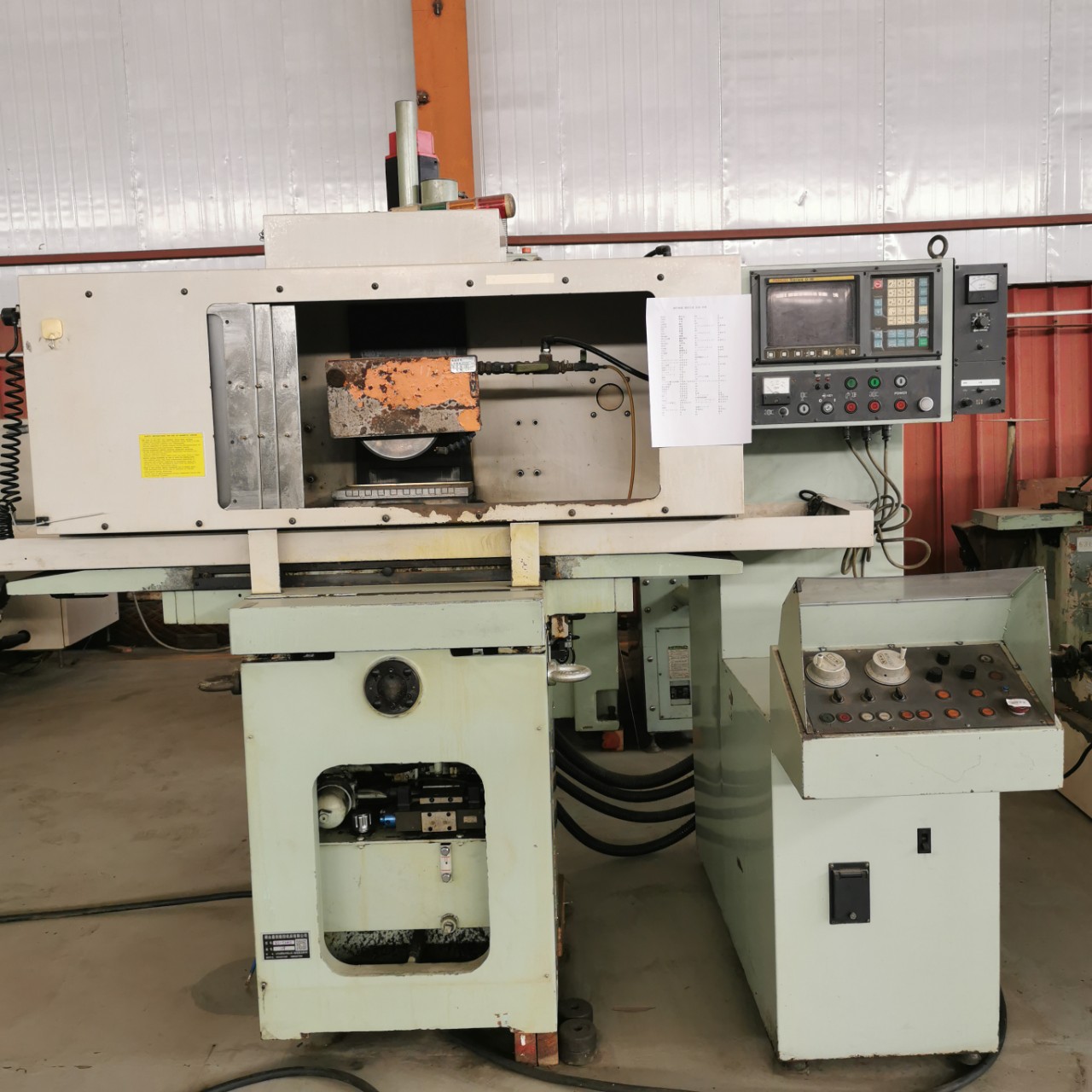 日本进口黑田gs-52nc高精密小磨床数控平面磨床落地式立式平面磨