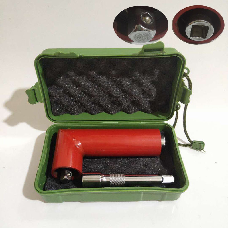 旋耕机专用联动直角扳手90度直角电动扳手l型拐弯扳手气动风炮用