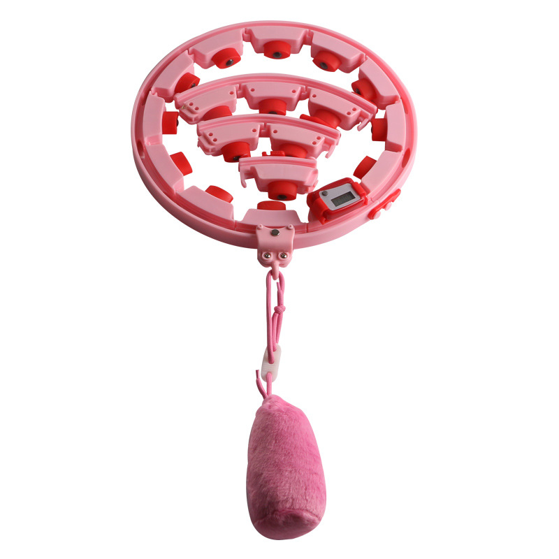 好舒福不会掉的呼啦圈网红抖音同款智能可拆卸懒人健身磁石呼拉圈