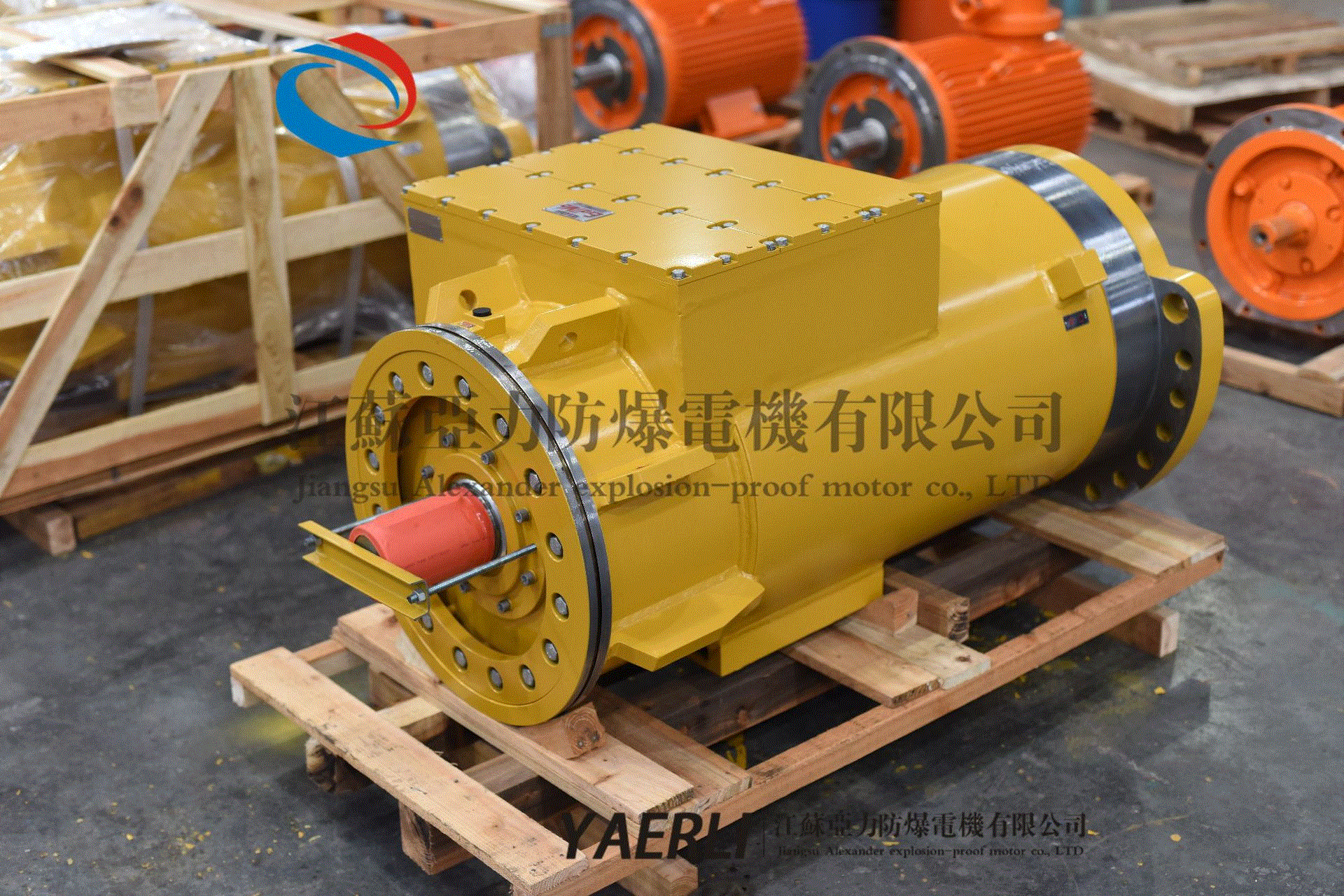 佳木斯掘进机截割电机防爆型ybus-260kw-6(a)矿用掘进机截割电机