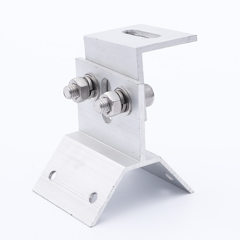 厂家供应太阳能光伏铝型材夹具铝合金光伏支架 彩钢瓦夹具-阿里巴巴